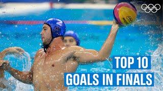 Top 10 Goals in Water Polo Finals | Top Moments