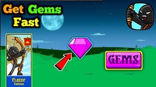 Stick War Legacy How To Get Gems Fast | Best Way To Get Gems (NO HACK)