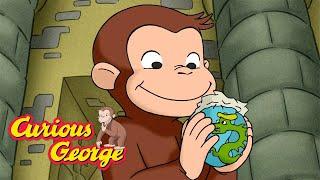 George Saves a Castle!   Curious George  Kids Cartoon  Kids Movies