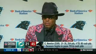 Cam Newton PostGame Interview NFL - ESFP