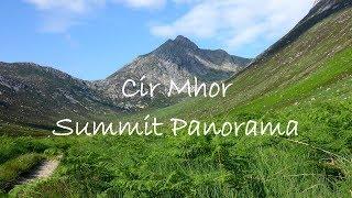 Cir Mhor Summit Panorama