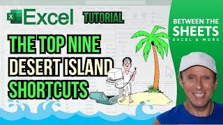 Desert Island Shortcuts for Excel