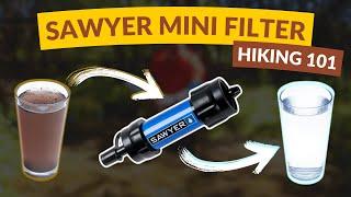 Sawyer Mini Filter | How to use | Gear Review