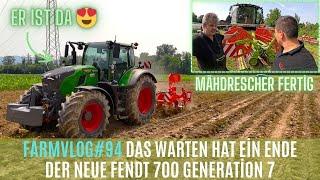 FarmVlog#94 Der NEUE Fendt 700 ist da! Let's Drive und Ersteinsatz