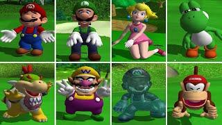 Mario Golf Toadstool Tour - All Character Post-Hole Animations