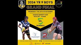 NRLWA Schools 2024 Y9 Grand Final - Darling Range SC Vs Rockingham SHS