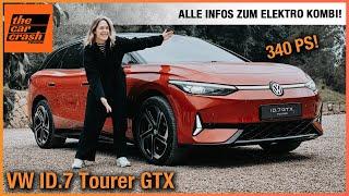 VW ID.7 GTX Tourer im Test (2024) Alle Infos zum Elektro Kombi mit 340 PS! Review | Preis | Variant