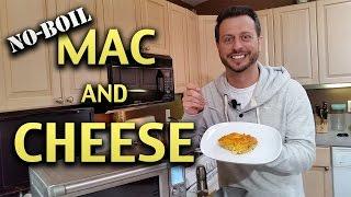 NO-BOIL MAC AND CHEESE IN A TOASTER OVEN