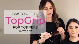 Milano's TopGrip Velvet Secure Band for Toppers