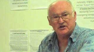 Tamil Solidarity meeting #1, Peter Taaffe, Socialist Party general secretary