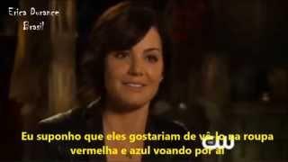 Erica Durance Interview 'Smallville' season 10 (2011) [LEGENDADO]