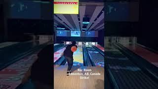 Bowling Strike at Rec Room in Edmonton.