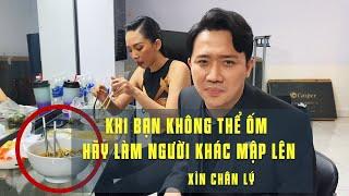 Trấn Thành không thể giảm cân nên quyết định làm Tóc Tiên mập lên bằng tô bún bò siêu đỉnh