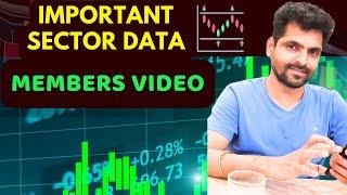 IMPORTANT SECTOR DATA | MEMBERS VIDEO | Tamil Share | Stocks Intraday Trading | InvestmenT