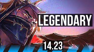 TALON vs AKALI (MID) | Legendary, 11/2/3 | KR Diamond | 14.23