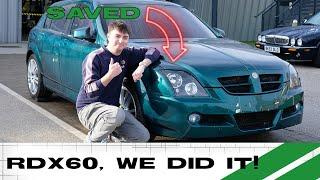 The MYSTERIOUS MG Rover RDX60 SAVED - WE DID IT! - EXCLUSIVE TOUR