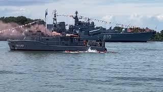 Балтийск. Балтийский Флот. 28 июля 2024 года в России отмечается День Военно-Морского Флота.