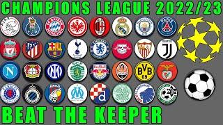 Champions League 2022/23 - Beat The Keeper Marble Race / Marble Race King