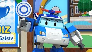 Special Quiz Episodes | Learn about Safety Tips with POLI | Cartoon for Kids | Robocar POLI TV