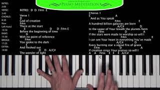 So Will I (100 Billion X) MELODY LESSON - How to Play on the Piano [A]