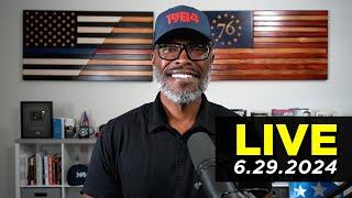  ABL LIVE: First 2024 Debate, NYC Migrant Gangs, Tucker Carlson vs Woke Reporter, and more!