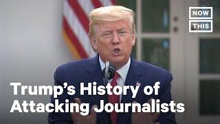 President Trump Attacks Journalists of Color, A Supercut | NowThis