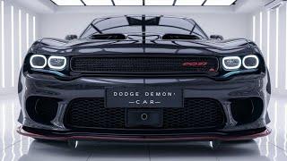 2025 Dodge Demon: The Ultimate Muscle Car Unleashed!"