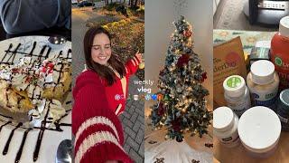 weekly vlog: decorating for christmas, pcos supplement routine, life at home & more