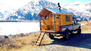 Alaska Overland Truck Cabin -  How I Built my Dream House on Wheels : Truck House Life Episode 15