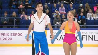 Finlandia Trophy 2023. Lily HENSEN - Nathan LICKERS. CAN. Rhythm Dance. 07.10.2023