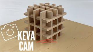 How to Build the "Impossible" Cube // Intermediate Activity // KEVA Planks Building Instructions