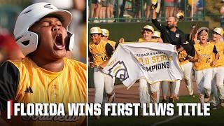  FINAL INNINGS of Florida's Little League World Series title + Postgame Reactions | LLWS on ESPN