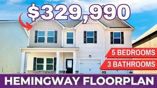 Greater Greenville SC New Construction Homes for Sale - Hemingway Floorplan by Liberty Communities