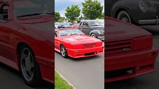 ASC McLaren Red Convertible Classic Car Drive By Engine Sound Woodward Dream Cruise 2024