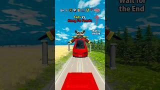 Cars Vs Kung Fu Panda Characters    | BeamNG.drive #short #beamng #beamngdrive