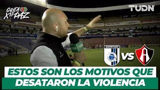 ¿Qué pasó en el Corregidora? Así comenzó la violencia e invasión a la cancha | TUDN