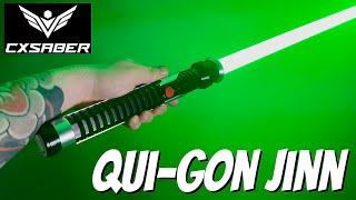 QUI-GON JINN Neopixel Lightsaber Review - CXSabers