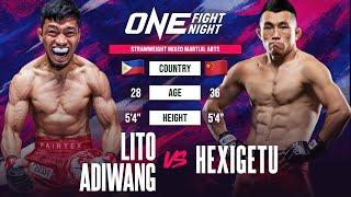 PURE CHAOS  Lito Adiwang vs. Hexigetu Was INSANITY