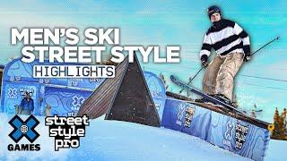 Greatest Moments from X Games Men's Ski Street Style Pro