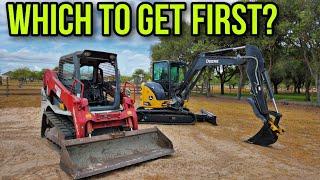 Track Skid Steer vs Mini Excavator! Which should you get?