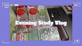 EVENING STUDY VLOG|| 6 P.M STUDY VLOG|| JHALLI ANJALI|| CRAZIEST LAZIEST CS ASPIRANT||