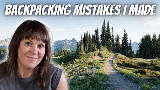 BEGINNER BACKPACKING MISTAKES I Made & How YOU Can Avoid Them | BACKPACKING TIPS For Beginners