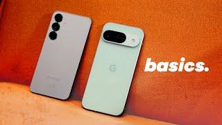 Galaxy S25 vs. Pixel 9: Battle of the base model.