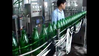 10000BPH carboanted drink filling machine for glass bottle