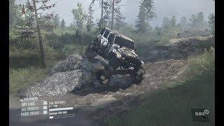 SPINTIRES MUDRUNNER: UNRELENTING WILDERNESS, GREAT MAP!!!