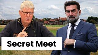 The Secret Meetings at The Open Championship