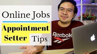 Appointment Setter - Online Jobs Tips w/ Claire Alonzo