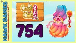 Candy Crush Jelly Saga Level 754 (Jelly Boss mode) - 3 Stars Walkthrough, No Boosters