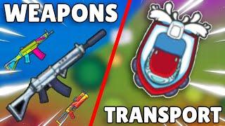 *NEW* Zombs Royale WEAPON & TRANSPORT LEAK!!!