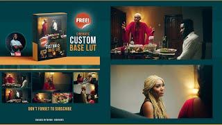 FREE Cinematic Custom Base LUT suitable for Color Grading - Premiere Pro, Davinci Resolve, Final Cut